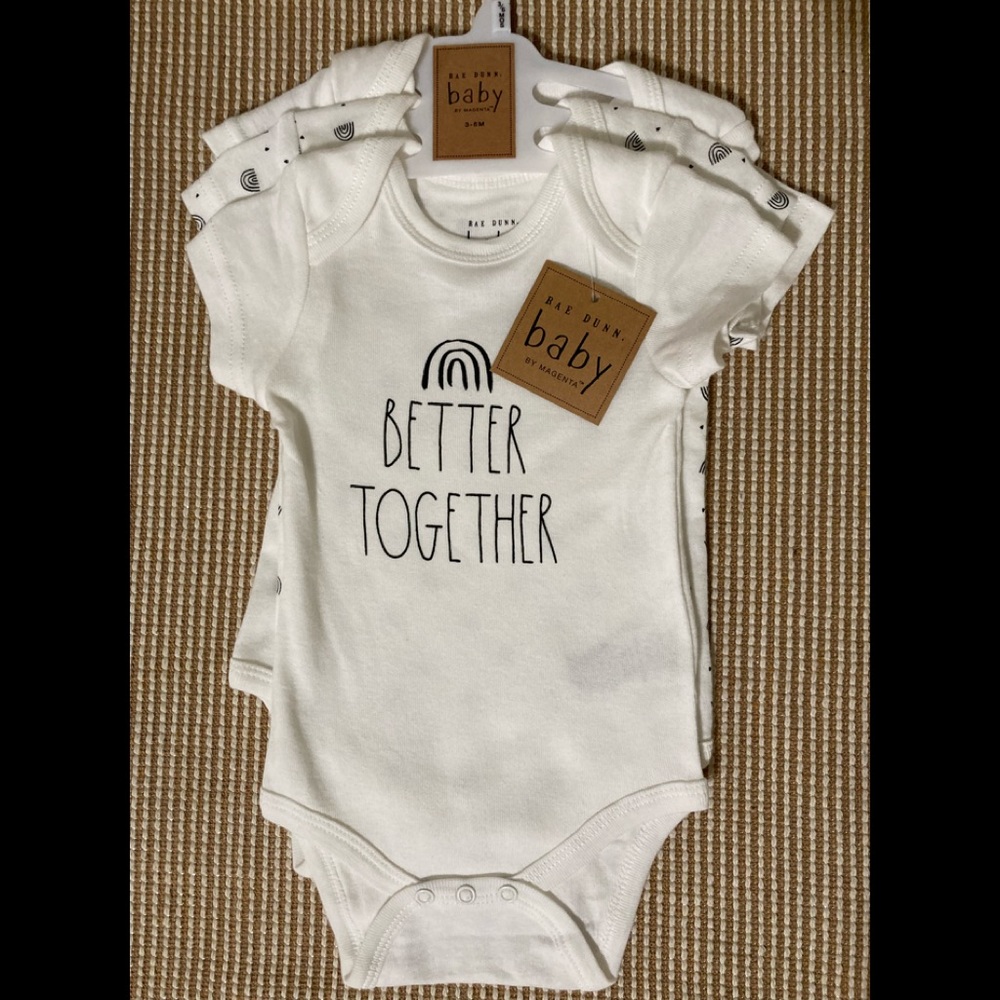 Rae Dunn Baby Bodysuits